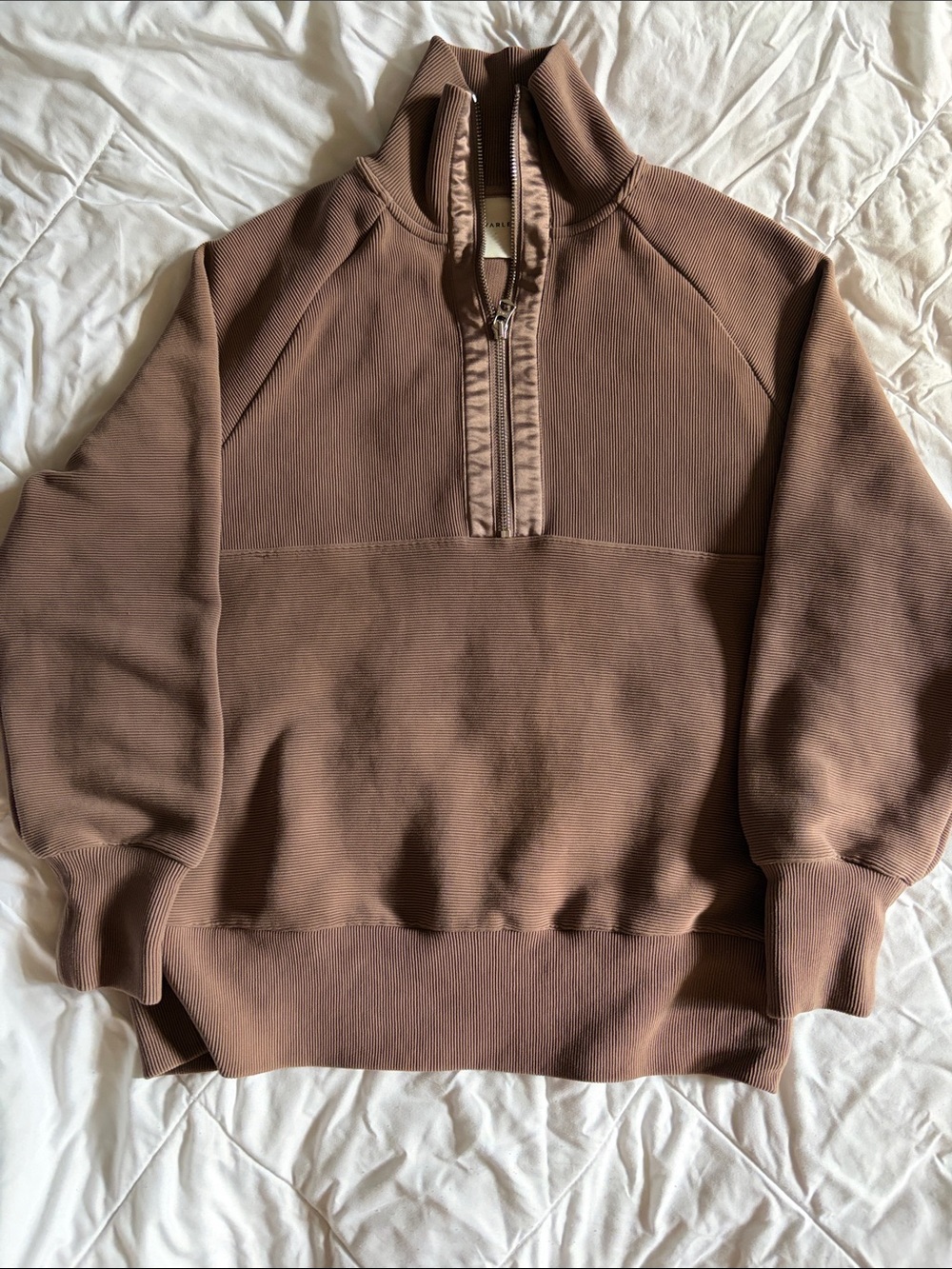 Varley Lismore Half Zip Sweat Pullover Sweater Sweatshirt